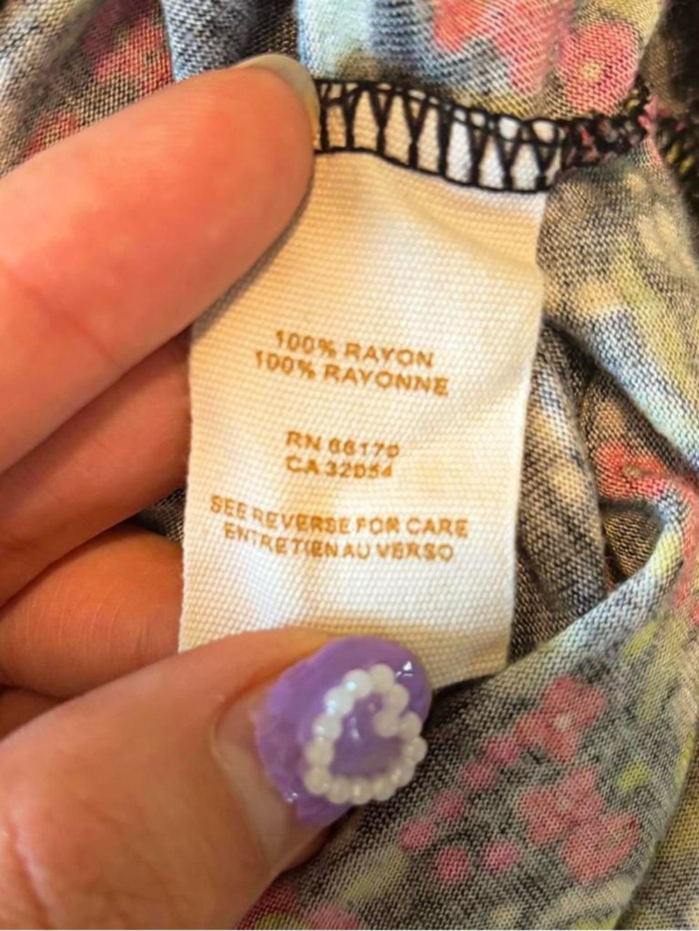Vintage Free People Y2K Ruched Floral Fitted Tee Top - Picture 7 of 7